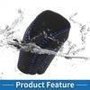 Anti-Slip Gear Shift Knob Cover Car Stick Shifting Handle Protector for Toyota Camry 2018-2024 Black Blue Faux Leather