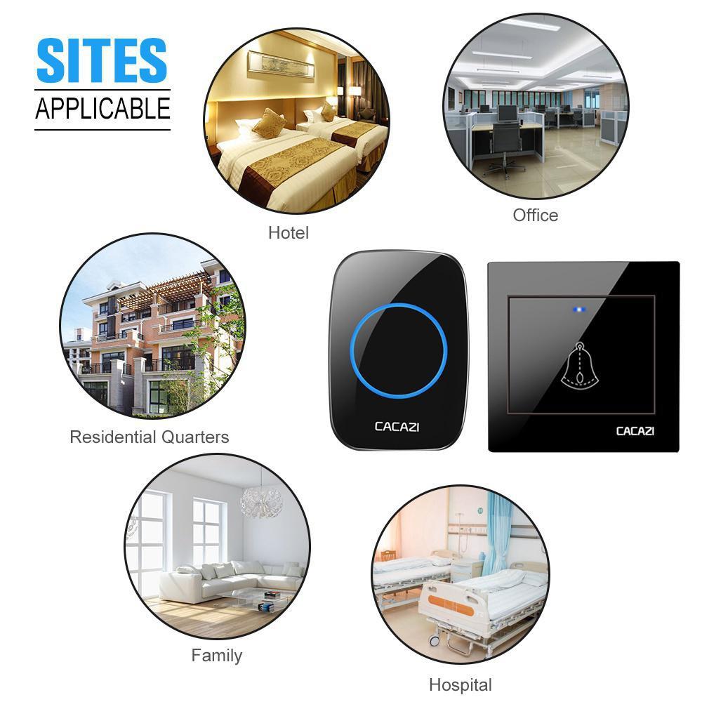 Wireless WiFi Video Soneria Telefon Smart Inel pentru usa Interfon Camera de securitate Sonerie