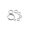 1050Pcs Stainless Steel Open Jump Rings Jewelry Making Connectors Split Rings Accessories For Diy Jewelry Findings Supplies