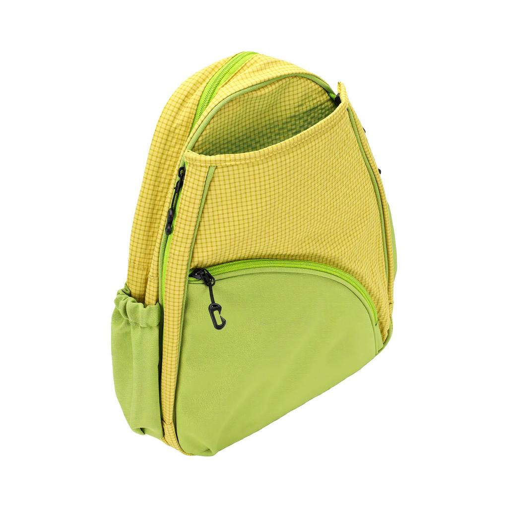 13L Tennis Bag Backpack with Oxford Fabric, Multiple Storage Compartments, Racket Shape Retaining, Holds 2 Tennis or 3 Badminton Rackets, S