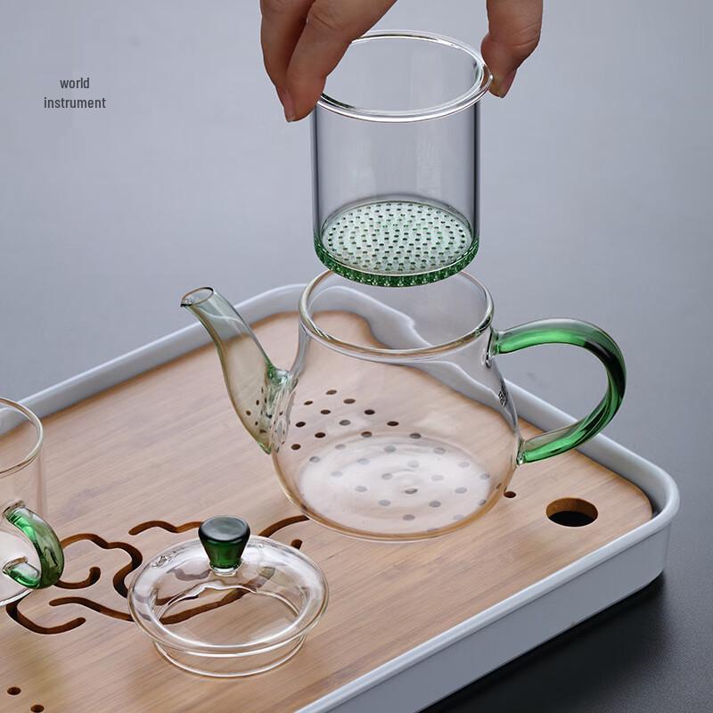 Diller 400ml Heat-Resistant Glass Teapot