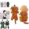 Cozy Coral Fleece Pet Dog Clothes Fall Winter Thick Warm Teddy Corgi French Bulldog Cat Outfit