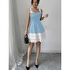 Women's Summer New Camisole Dress Contrasting Multi-layer Cake Dress