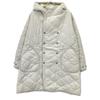 45R 8102023 White Nylon Quilted 908 Yachting Coat Coat 1 IvoryUsed