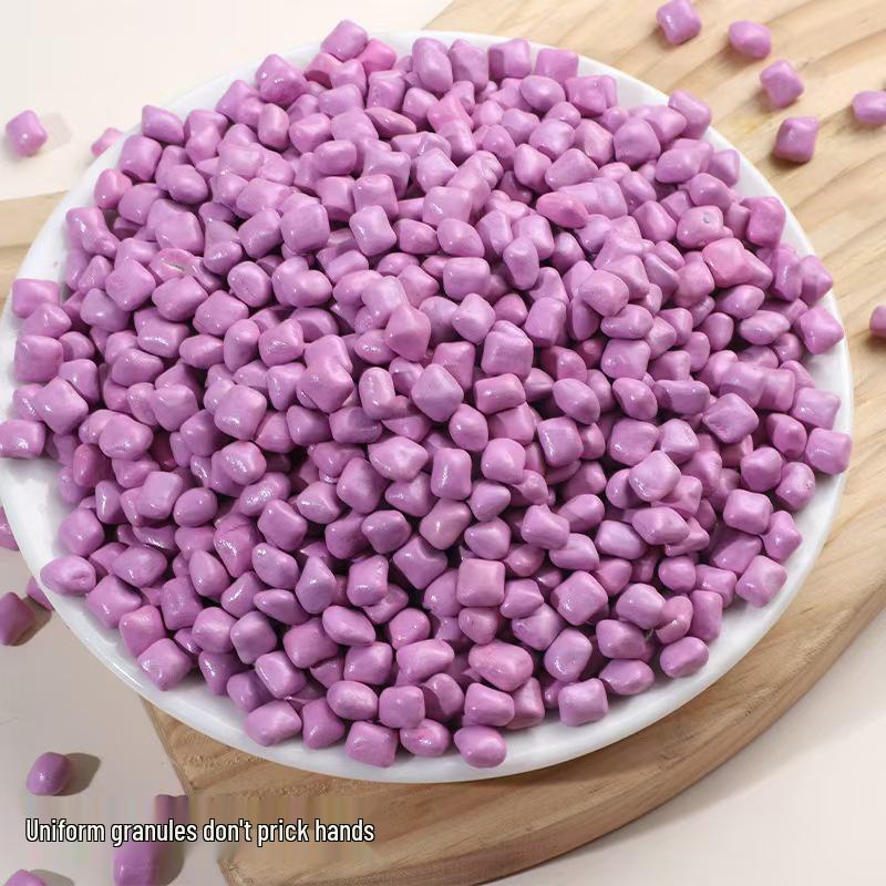 

Детский моющийся разноцветный керамический песок для игровой площадки – крупные частицы Small Particles фиолетовый