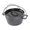 UF 8-Inch Dutch Oven Cast Iron Cooking Pot with Lid and Handle