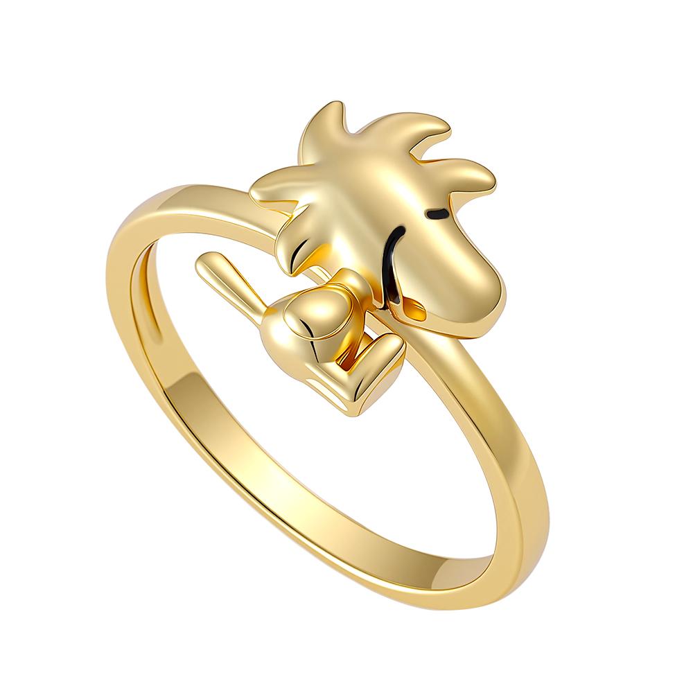 

925 Silver Snoopy Crown Rings Sparking Zirconium Unique Anniversary Jewelry Gifts 6