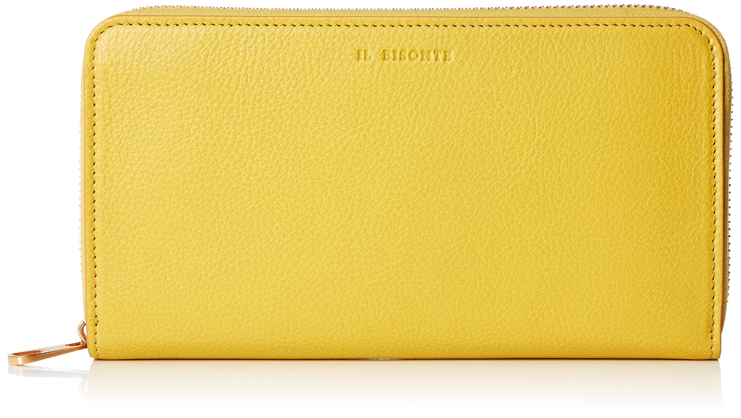 

Round zipper wallet SZW039 OLIVA CHIARO [Il Bisonte] [item]