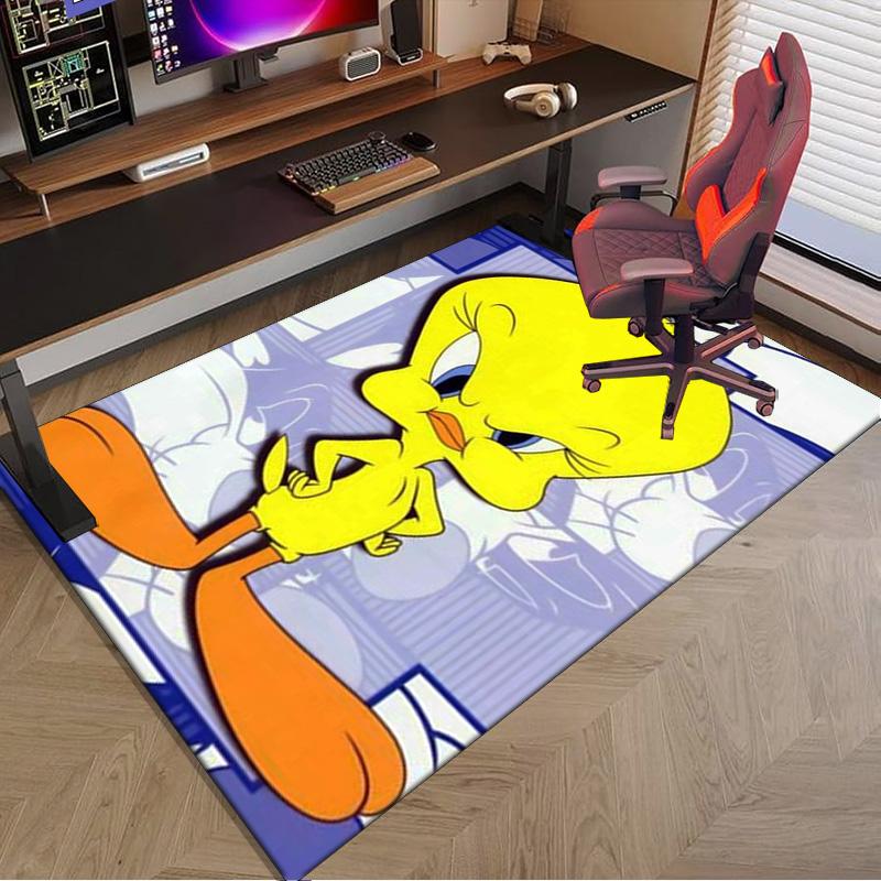 Yellow Bird Carpet, Chair Rug,Rug for Office Bedroom living rooms, Doormat decor Fan Gift Christmas Gift