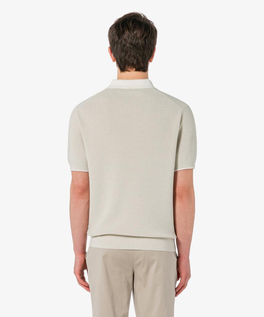 LACOSTE Men'S Rib Collar Spun Yarn Short Sleeve Sweater Polo Shirt Ph943E-56G I18