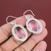 Faceted Pink Kunzite Earring Dainty Gemstone Jewelry Unique Earring 925 Sterling Silver Earring Handmade Latest Design Jewelry Gifts For Her