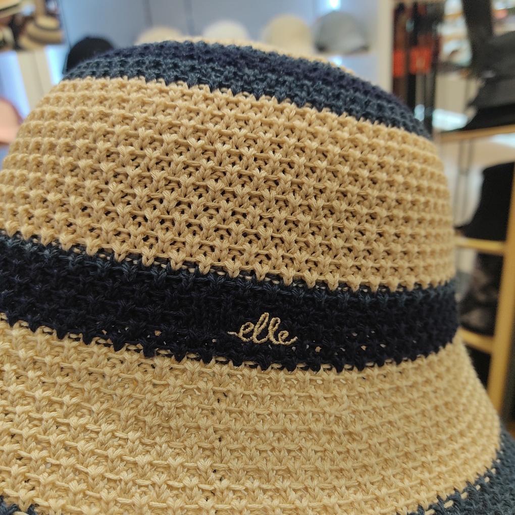 capten Elle (genuine) single-color round bucket hat ELD3UKK013