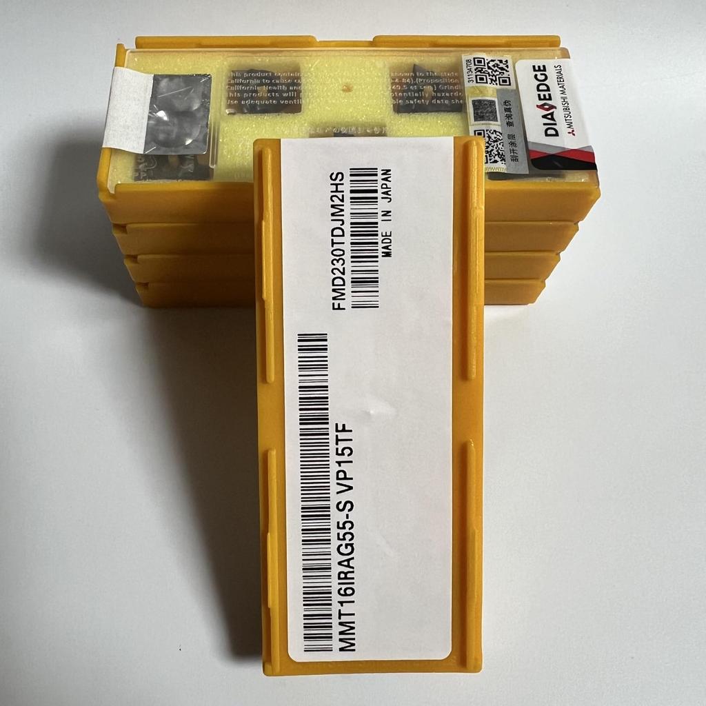 MITSUBISHI / MMT16IRAG55-S VP15TF / Carbide CNC Blade 10 Pcs
