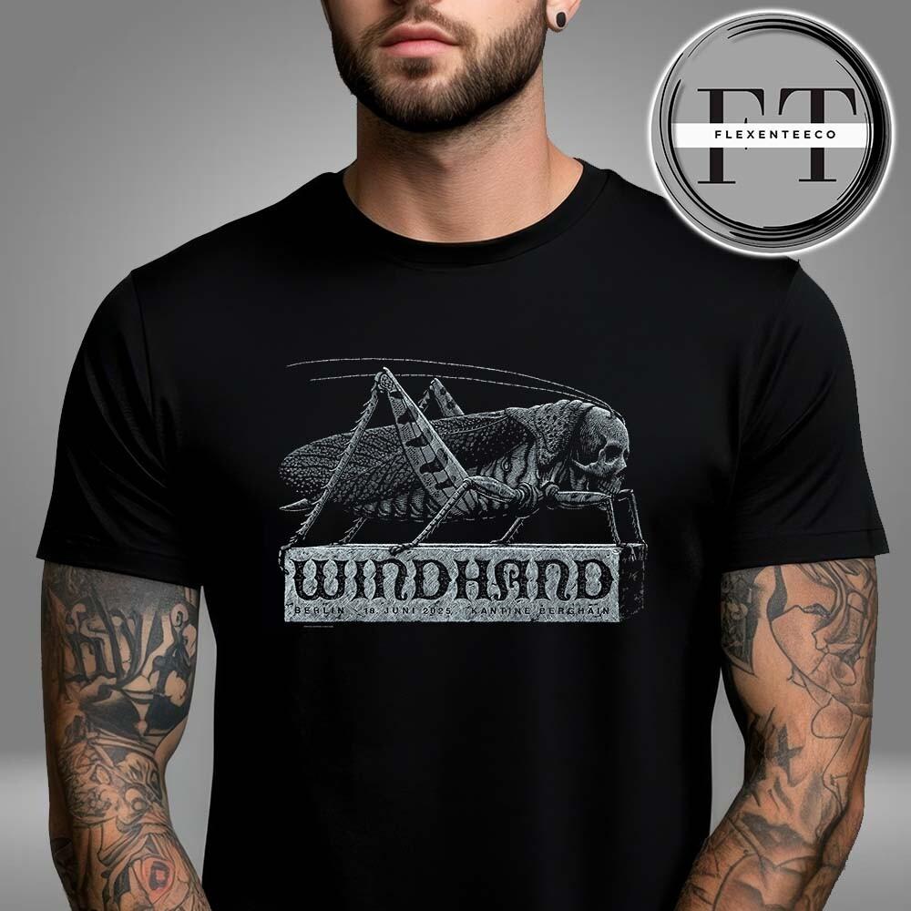 Windhand At Kantine Berghain In Berlin On June 18 2025 Unisex T-Shirt Unisex T-Shirt L