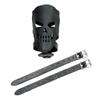Motorcycle Biker Drink Holder Leather Coffee Water Bottle Cup Holder with Skull Gift Auto Car-styling Bicycles Universal