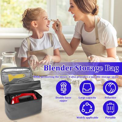 Handmixer Aufbewahrungstasche Standmixer Stabmixer Handheld Tragekoffer mit Griff Küchenhandmixer Zubehör