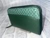 GUODI Genuine Python Leather Long Wallet with Zipper Closure and Card Case for Men and Women, TK-TT20LW1GF (Green), Wallet, Purse, Zipper Closure,