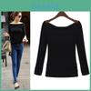 Fashion Women Ladies Casual Cotton Blend Pullover Long Sleeve Loose Tops Tee Blouse For Comfortable Everyday Wear