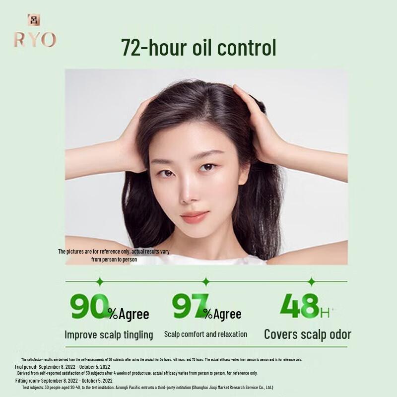 Ryo Green Refreshing Oil Control Shampoo