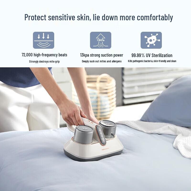 Morphyrichards Cordless Handheld UV Mite Remover CN Plug (adapter Included)