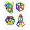 Magnetic Tile Constructor, 30 Pieces, 4 Shapes, Multi‑colored, Educational Toy for Children, Storage Box, Wheels and Instructions As a Gift.
