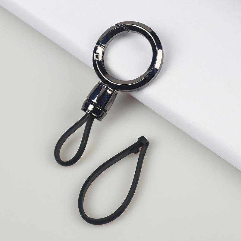 

Мужской минималистичный металлический брелок-подвеска высокого класса: Брелок-подвеска на пояс, креативный, против потери