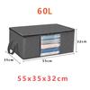 1/3/6pcs Foldable Clothes Storage Bag Large Capacity Blanket Storage Bag Storage Containers for Home Organizing Bedroom Clothing