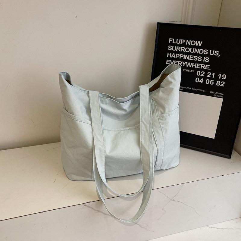 Large-capacity Tote Bag, for Work and Outing, Niche Design, Commuting, Leisure, Literature and Art, Student Books, and One-shoulder Cloth Bags