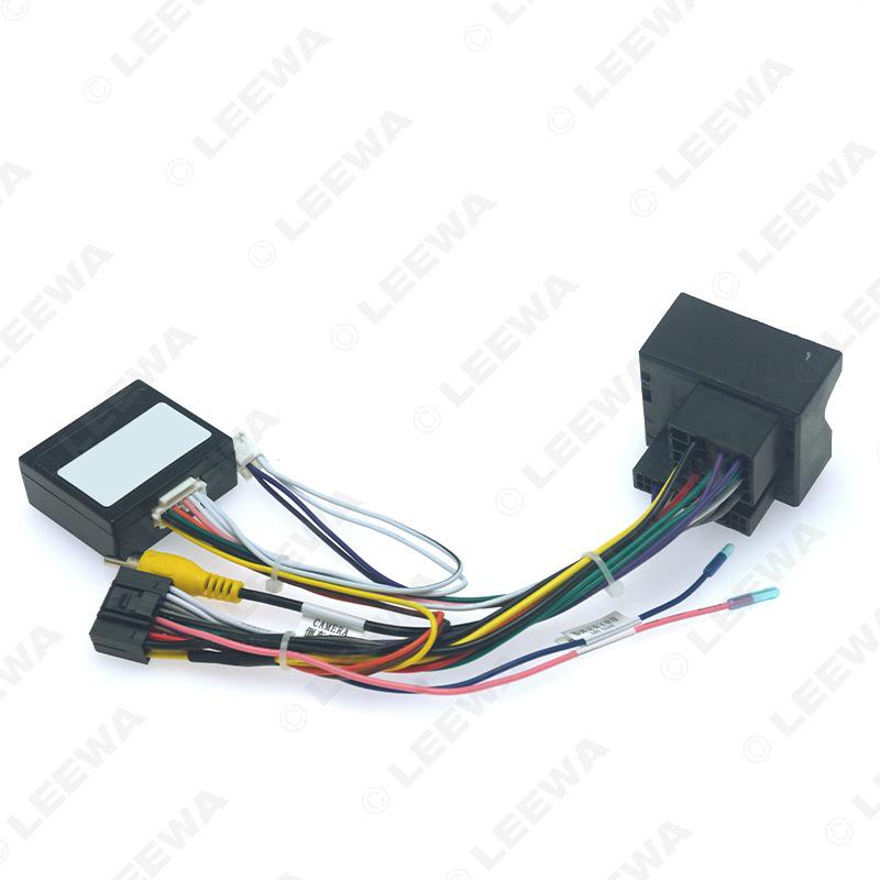 Power Cord with Protocol Box for GAC Trumpchi GS3/GS4/GE3/GA6/EV Android Navigation Systems