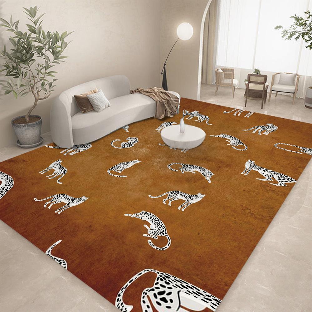 

Тибетский тигровый ковер, ковер с изображением африканского тигра, ковер для новоселья, прачечная, прихожая, ванная, кухня, напольный коврик, домашний декор 40x60cm