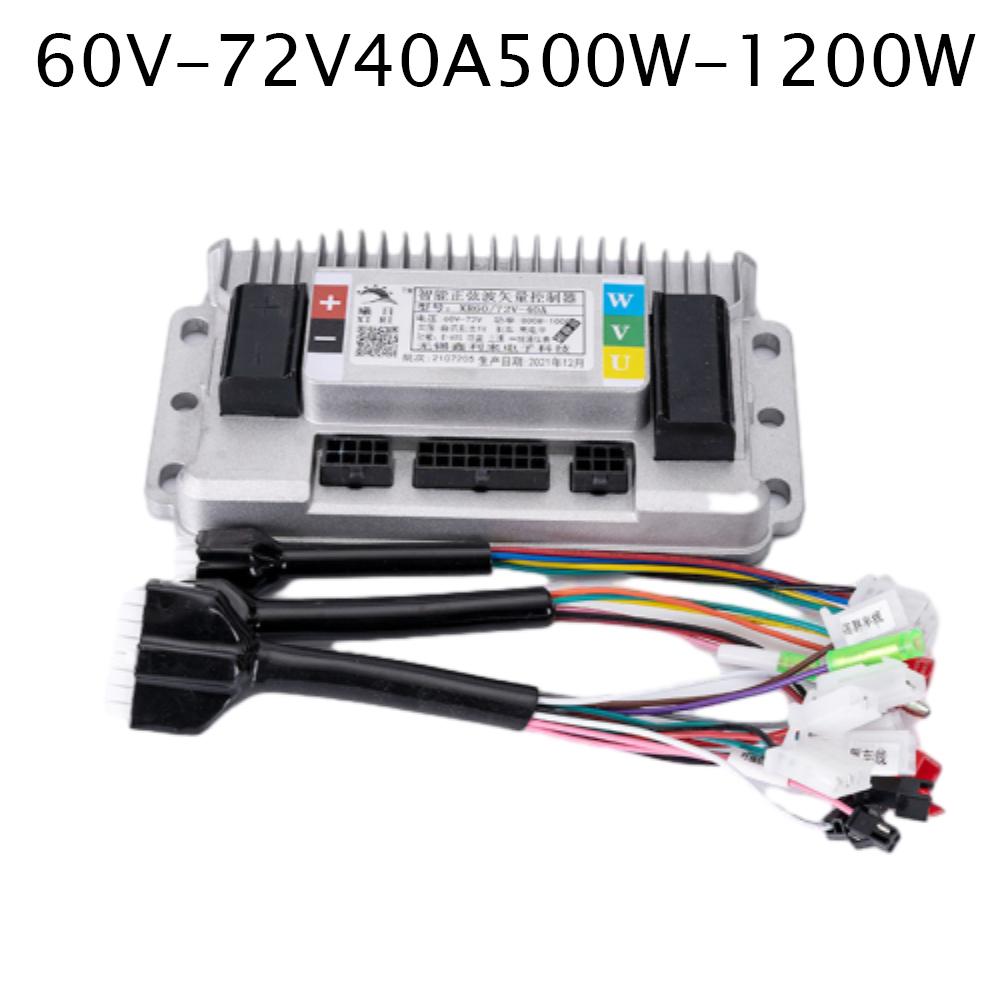 48V/60V/72V/96V Elektrofahrzeug-Controller 500W/1000W/1200W/1500W Drei-Modus Sinuswelle Bürstenloser Motor Intelligenter Controller