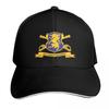 Army 6th Cavalry Regiment W Br Ribbon Baseball Cap Quick Dry Performance Cotton Twill Breathable Contrast Two Tone Brim