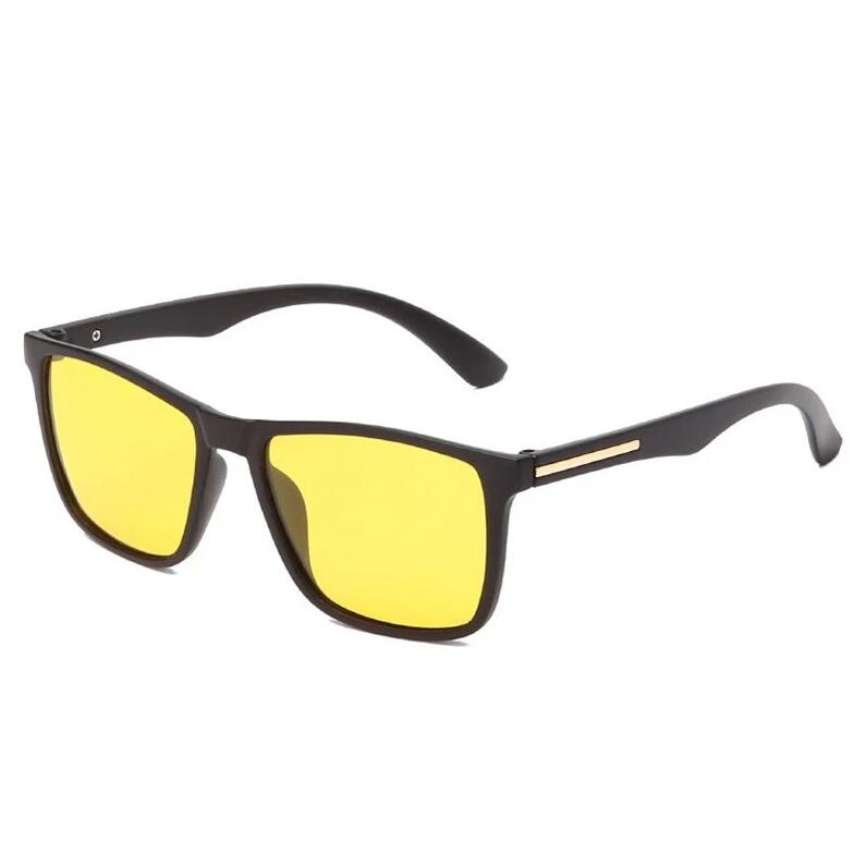 0 -0.5 -0.75 To -6.0 Night Vision Anti-Glare Prescription Sunglasses With Cylinder Uv400 Square Myopia Sun Glasses +1.0 To +4.0