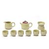 Dragon Soaring Prosperity 10-Piece Ceramic Tea Set