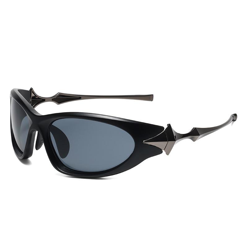 

L01 Punk Futuristic Sunglasses Y2K Spice Girl Hip-Hop Sunglasses, Wind Street Glasses