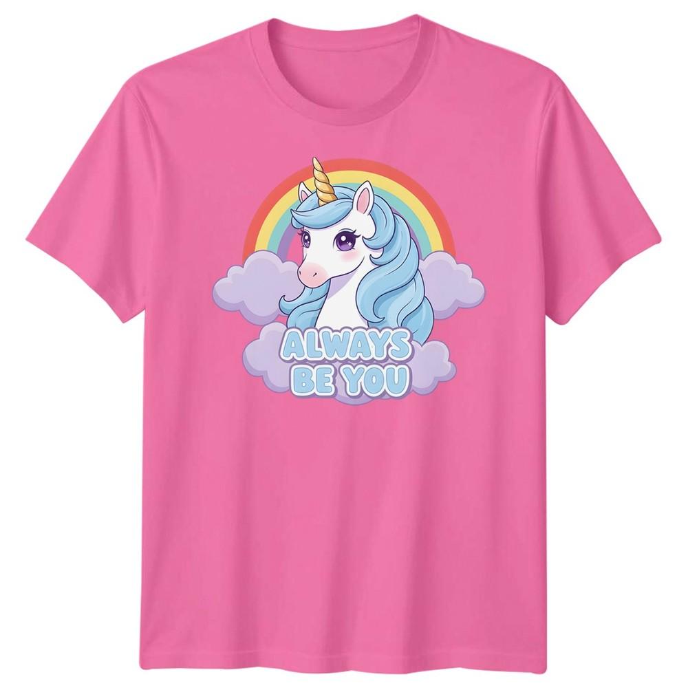 Always Be You Unisexs Tshirt Funny The Unicorn Film Comedy Movie Unisex Tee