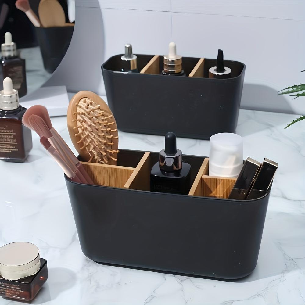 Bamboo Electric Toothbrush Holder Razor Makeup Brush Storage Box Toothpaste Toothbrush Stand Bathroom Accessories