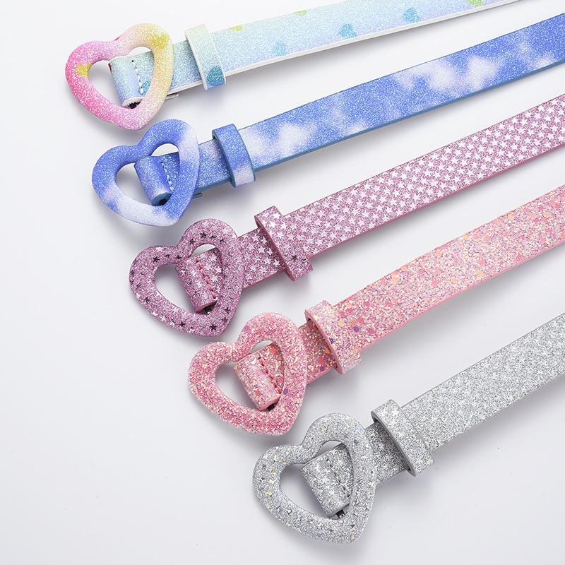 Shein Temu Exterior Decorative Children'S Belt Premium Casual Pin Buckle Pu Trouser Belt