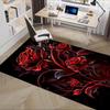 Rose Chair Mat: Office Carpet Oversized Rug for Home Decor, Sofa Cover, Gift Idea, Suitable for Bedroom, Living Room, and Various Rooms