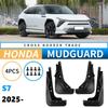 Mudguards FOR Honda S7 2025 Automotive for Fender Mudguard Vehicle Exterior Decor ABS Material Protective Accessories