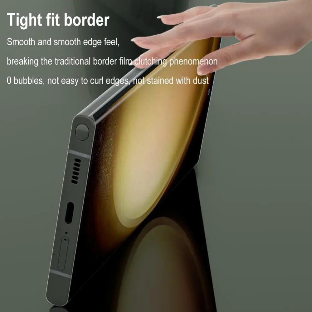 Pellicola Laterale Per Samsung Galaxy S23 S24 Ultra Cornice Opaca Ultra-Sottile Pellicola Protettiva