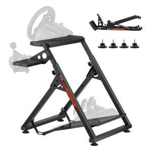 VEVOR Racing Wheel Stand, Adjustable & Foldable Simulator Stand for Logitech G923 G920 G29 G27