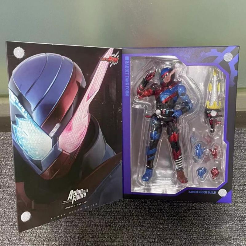 Genuine Kamen Rider Masked Rider Voices Super Mobile Doll Masked Rider 01 Levi Fox Holy Blade Robot Model Gift Toys