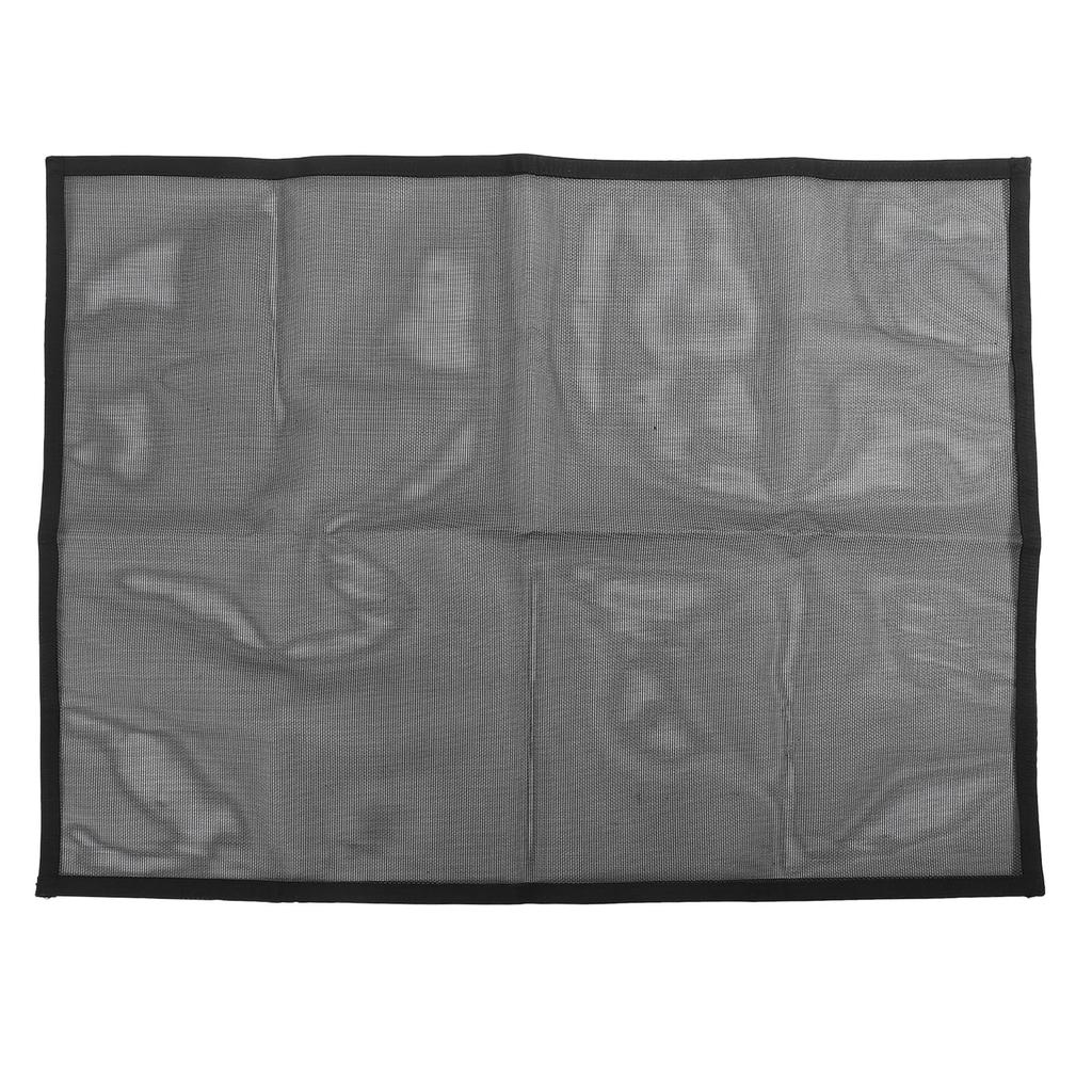 Kamin Gitter PVC Funkenschutz Abdeckung Sicher Maschen Tor Staubdicht Kindersicher Barriere für Kleinkind Baby Haustiere Schwarz