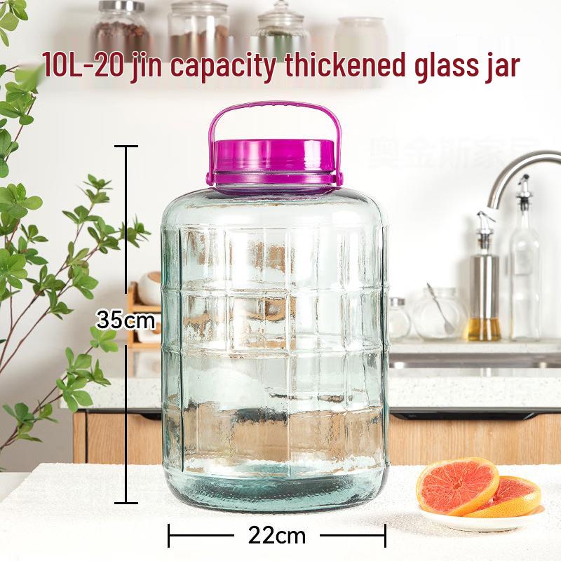 JingJingRS Mehrzweck-Versiegelungsglas-Fermentations- und Aufbewahrungsglas