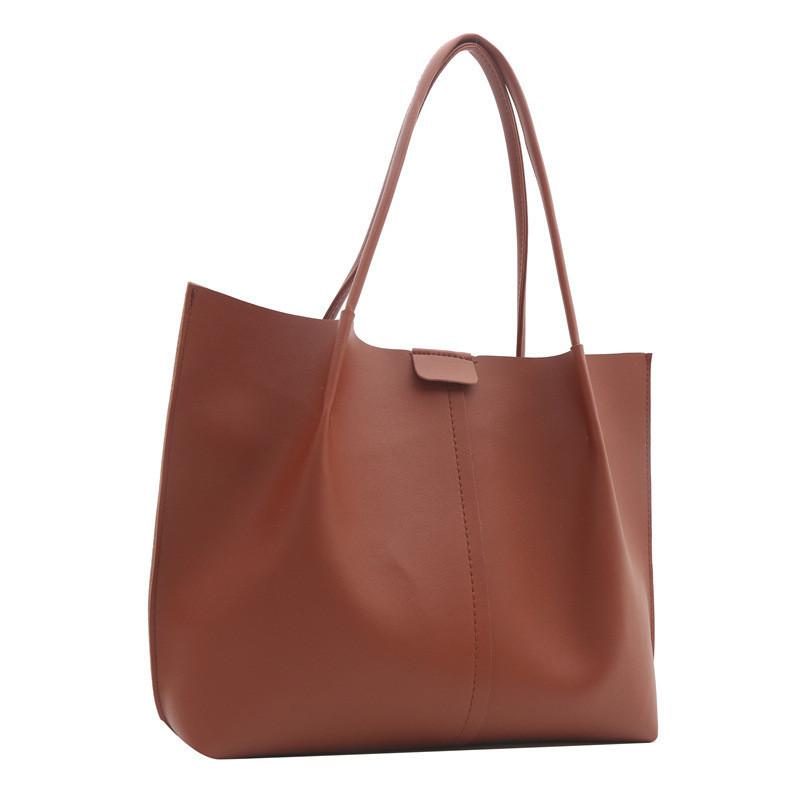 Wholesale Fashion Trend Large Capacity Mother Tote Bag Women Bags Spring New Basic Underarm Shoulder Bag