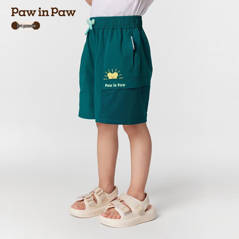 PawinPaw Boys  Cartoon Bear Casual Shorts 90