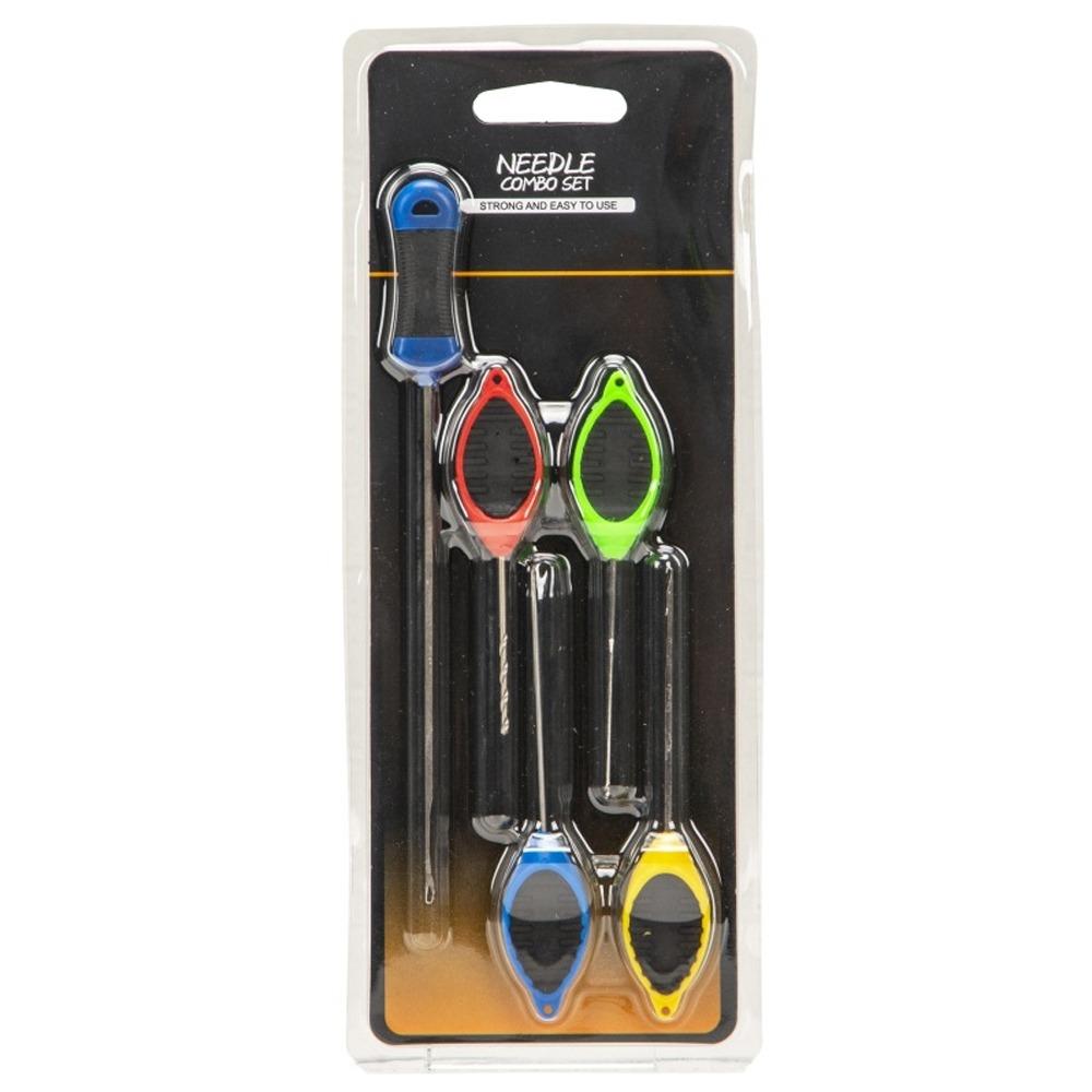 5PCS High Carbon Steel Carp Fishing Needle Easy Use Baiting Needle for Carp Fishing