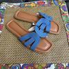Fashion Flat Bottom Summer Retro Women Slippers Cross Strap Design Vacation Beach Shoes Trend Brand Walking Soft Leisure Ladies Slides