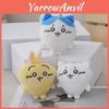 Adorable Chiikawa Plush Doll Keychain Soft Blue Yellow White Flying Squirrel Toy